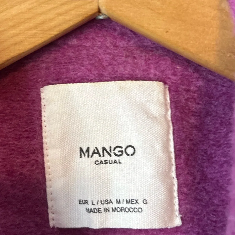 Mango wool blend oversized coat - Picture 5 of 13